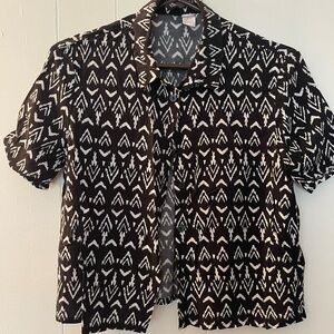 Black & White button up